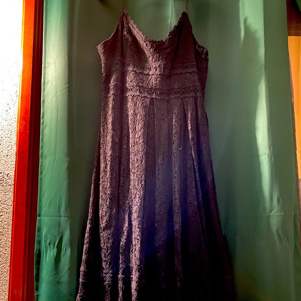 Lace Black Dress